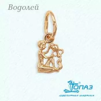 Подвеска из красного золота Линии Любви