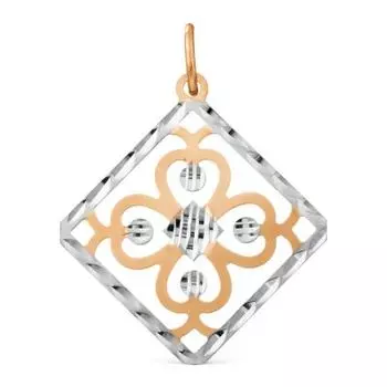 Подвеска из красного золота Линии Любви