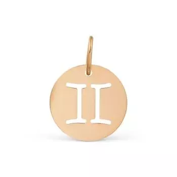 Подвеска из красного золота Линии Любви