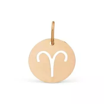 Подвеска из красного золота Линии Любви