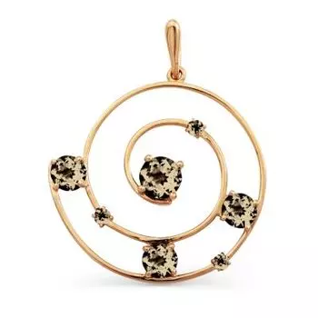 Подвеска из красного золота Линии Любви