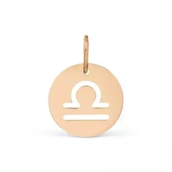 Подвеска из красного золота Линии Любви