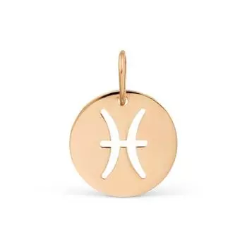 Подвеска из красного золота Линии Любви