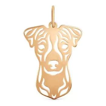 Подвеска из красного золота Линии Любви