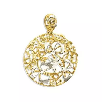 Подвеска из желтого золота Линии Любви