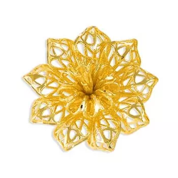 Подвеска из желтого золота Линии Любви