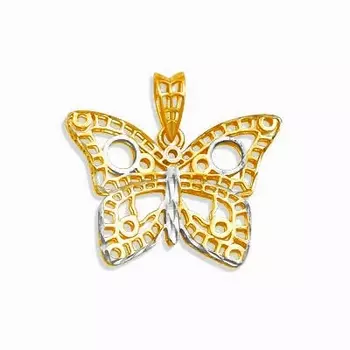 Подвеска из желтого золота Линии Любви