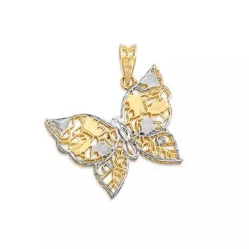 Подвеска из желтого золота Линии Любви