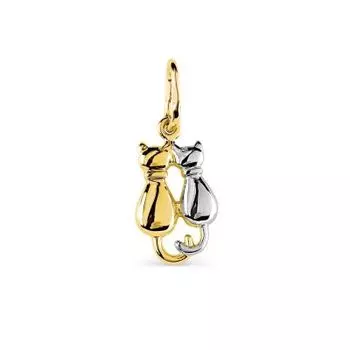 Подвеска из желтого золота Линии Любви