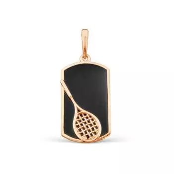 Подвеска с эмалью Линии Любви