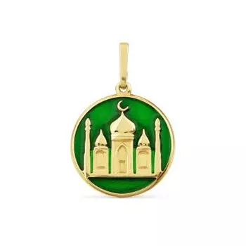 Подвеска с эмалью Линии Любви