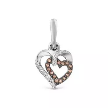 Подвеска с бриллиантами Линии Любви