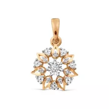 Подвеска с бриллиантами Линии Любви