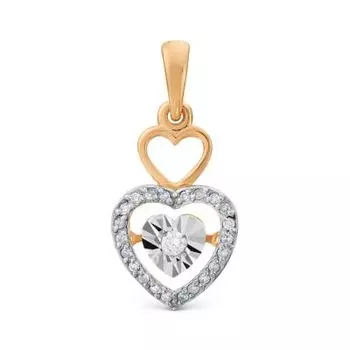 Подвеска с бриллиантами Линии Любви