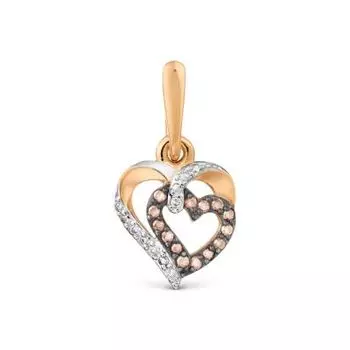 Подвеска с бриллиантами Линии Любви