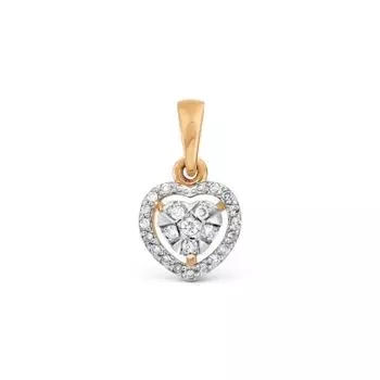 Подвеска с бриллиантами Линии Любви