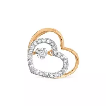 Подвеска с бриллиантами Линии Любви