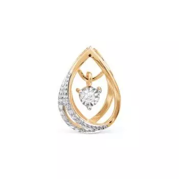 Подвеска с бриллиантами Линии Любви