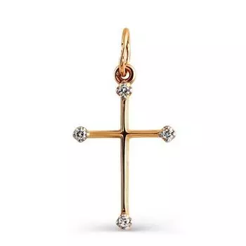 Подвеска с бриллиантами Линии Любви