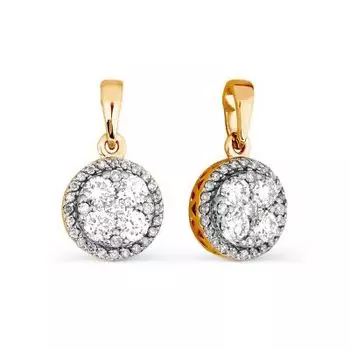 Подвеска с бриллиантами Линии Любви