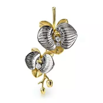 Подвеска с бриллиантами Линии Любви