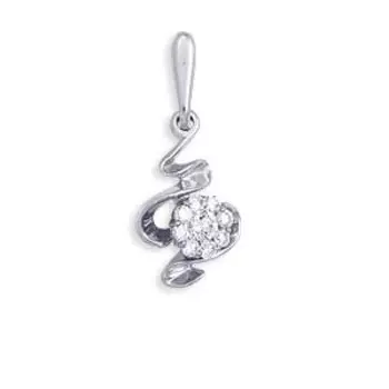 Подвеска с бриллиантами Линии Любви