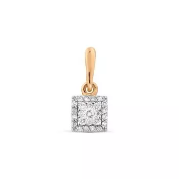 Подвеска с бриллиантами Линии Любви