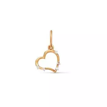 Подвеска с бриллиантами Линии Любви