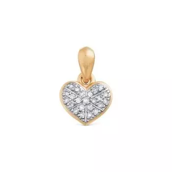 Подвеска с бриллиантами Линии Любви