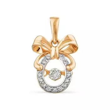 Подвеска с бриллиантами Линии Любви