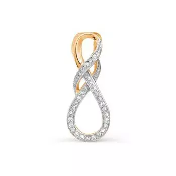 Подвеска с бриллиантами Линии Любви