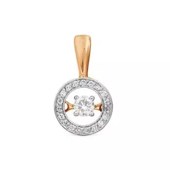 Подвеска с бриллиантами Линии Любви