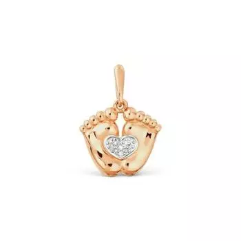 Подвеска с бриллиантами Линии Любви