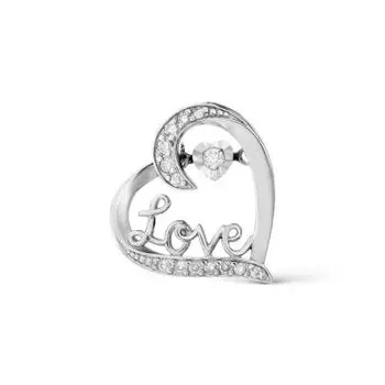 Подвеска с бриллиантами Линии Любви