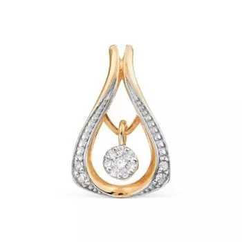 Подвеска с бриллиантами Линии Любви