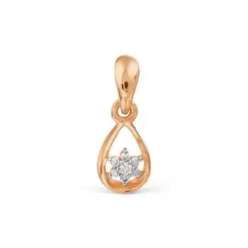 Подвеска с бриллиантами Линии Любви