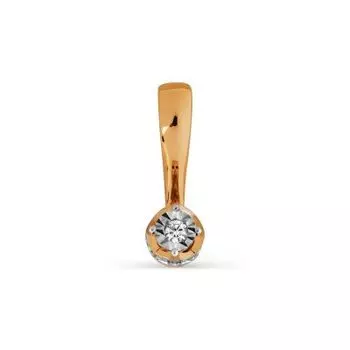 Подвеска с бриллиантами Линии Любви