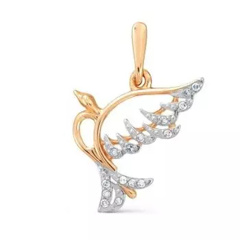 Подвеска с бриллиантами Линии Любви