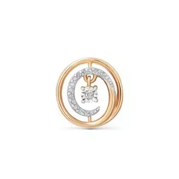 Подвеска с бриллиантами Линии Любви