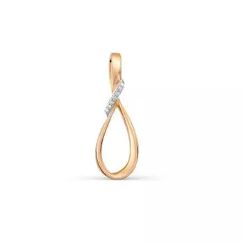 Подвеска с бриллиантами Линии Любви