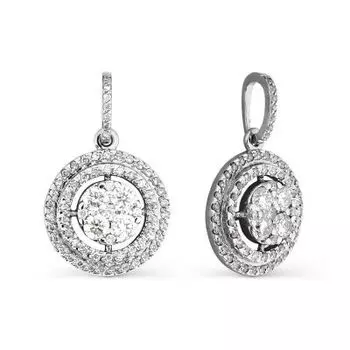 Подвеска с бриллиантами Линии Любви