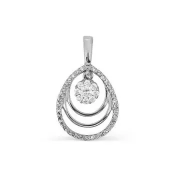 Подвеска с бриллиантами Линии Любви