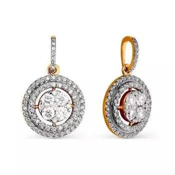 Подвеска с бриллиантами Линии Любви