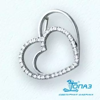 Подвеска с бриллиантами Линии Любви