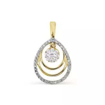 Подвеска с бриллиантами Линии Любви