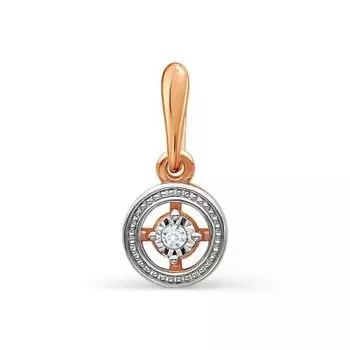Подвеска с бриллиантом Линии Любви