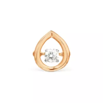 Подвеска с бриллиантом Линии Любви