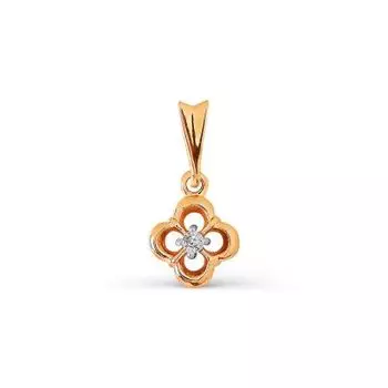 Подвеска с бриллиантом Линии Любви