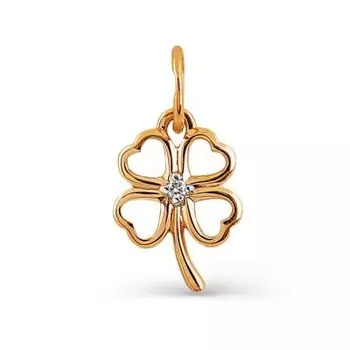 Подвеска с бриллиантом Линии Любви