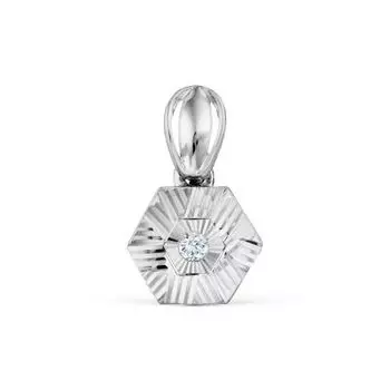 Подвеска с бриллиантом Линии Любви